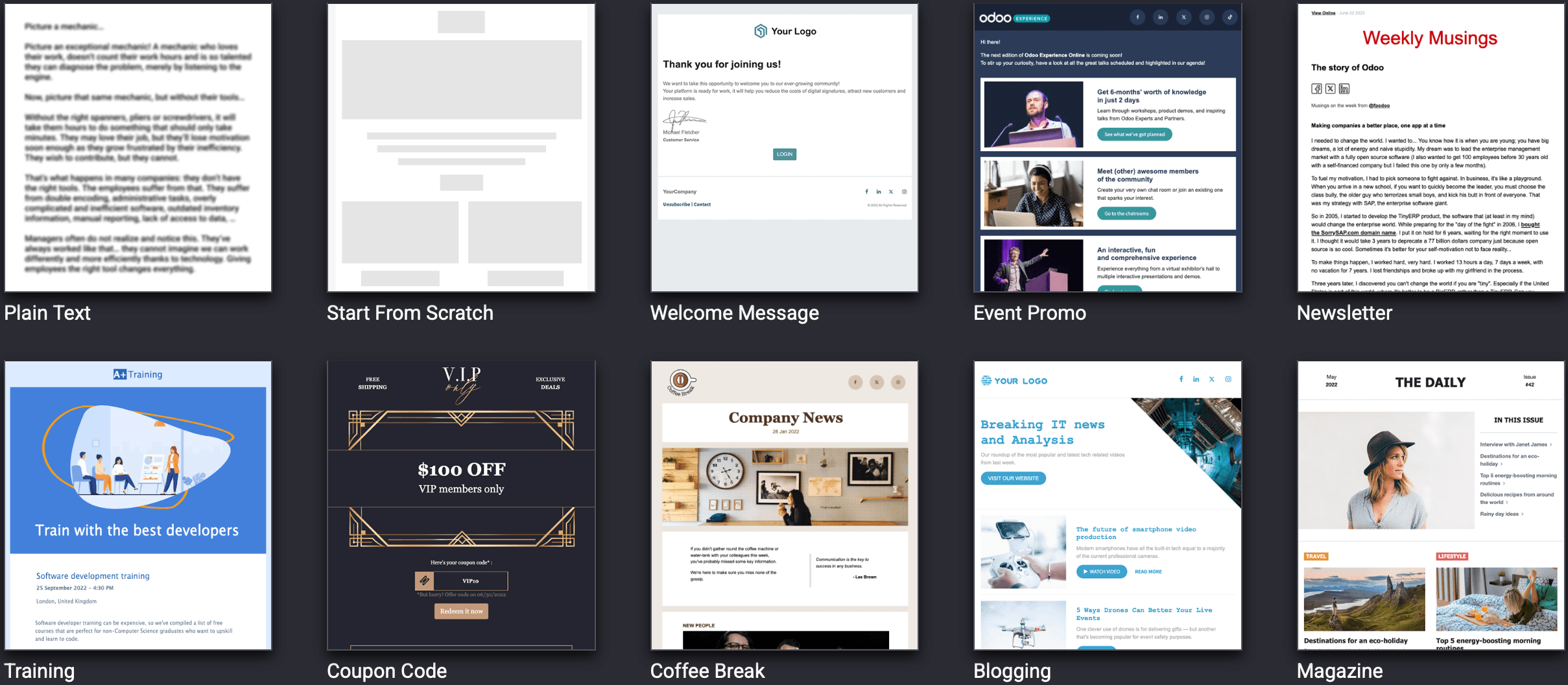 Dynamic Email Templates & Personalization