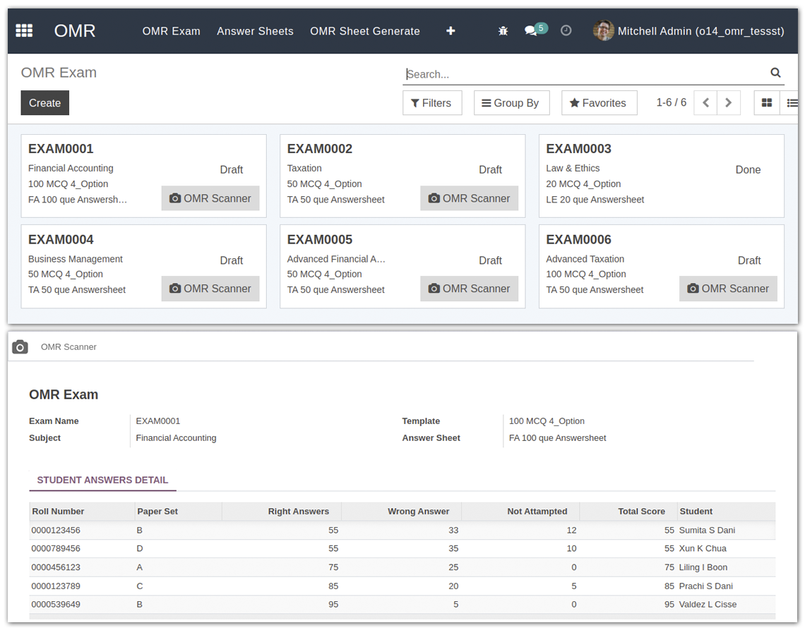 OpenEduCat User-friendly Screen Layout